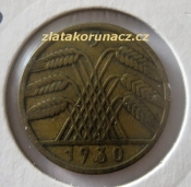 Německo - 10 Reichspfennig 1930 J