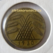 Německo - 10 Reichspfennig 1930 F