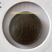 Německo - 1 Reichspfennig 1936 E