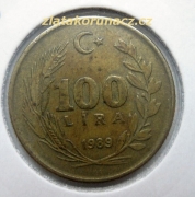 Turecko - 100 lira 1989