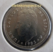 Španělsko - 1 peseta 1985