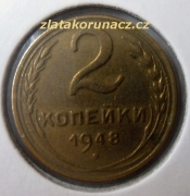 Rusko - 2 kopějki 1948