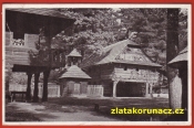 Beskydy - Rožnov - Valašské muzeum, domy