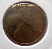 USA - 1 cent 1976 D