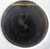 Maďarsko - 10 filler 1948 BP