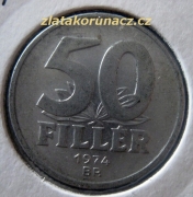 Maďarsko - 50 filler 1974 BP