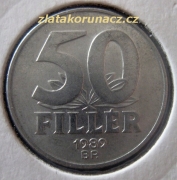 Maďarsko - 50 filler 1989