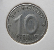 Německo (DDR) - 10 pfennig 1953 E