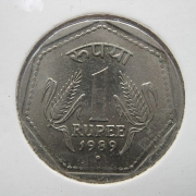 Indie - 1 rupee 1989