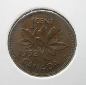 Kanada - 1cent 1952