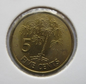 Seychelles - 5 cents 2000