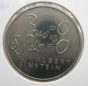 Švýcarsko - 5 frank 1979 Einstein