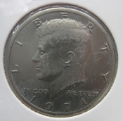 USA - 1/2 dollar 1971