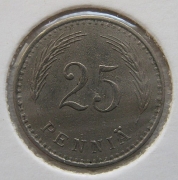 Finsko - 25 penniä 1934