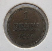 Finsko - 1 penni 1900