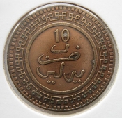 Maroko - 10 mazunas 1903