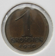 Rakousko - 1 groschen 1930