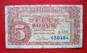 5 Kčs 1949 A 153