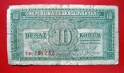 10 Kčs 1950 Tb