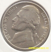 USA - 5 cent 1964