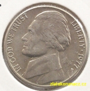 USA - 5 cent 1977 D