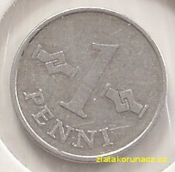 Finsko - 1 penni 1972