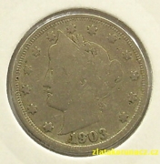USA - 5 cents 1903