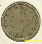 USA - 5 cents 1907