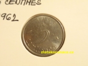 Francie - 5 centimes 1962