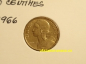 Francie - 5 centimes 1966