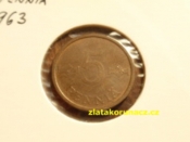 Finsko - 5 penniä 1963