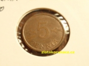 Finsko - 5 penniä 1970