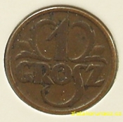 Polsko - 1 grosz 1937