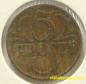 Polsko - 5 groszy 1934