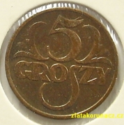 Polsko - 5 groszy 1937