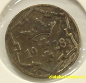 Polsko - Gdaňsk - 5 pfennig 1928