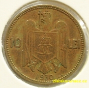 Rumunsko - 10 lei 1930 KN