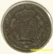 Španělsko - 5 centimos 1877  OM