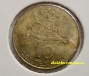 Chile - 10 centesimos 1971