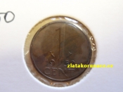 Holandsko - 1 cent 1950