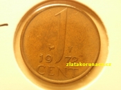 Holandsko - 1 cent 1972