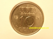 Holandsko - 10 cent 1956