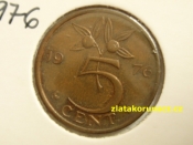 Holandsko - 5 cent 1976