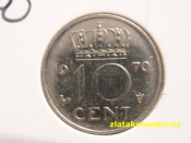 Holandsko - 10 cent 1970