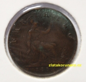 Anglie - 1 farthing 1880