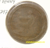 Anglie - 1 penny 1797