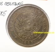 Argentina - 2 centavos 1885