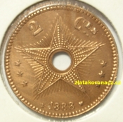 Belgie - 2 centimes 1888