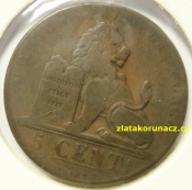 Belgie - 5 centimes 1833