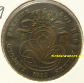 Belgie - 5 centimes 1859